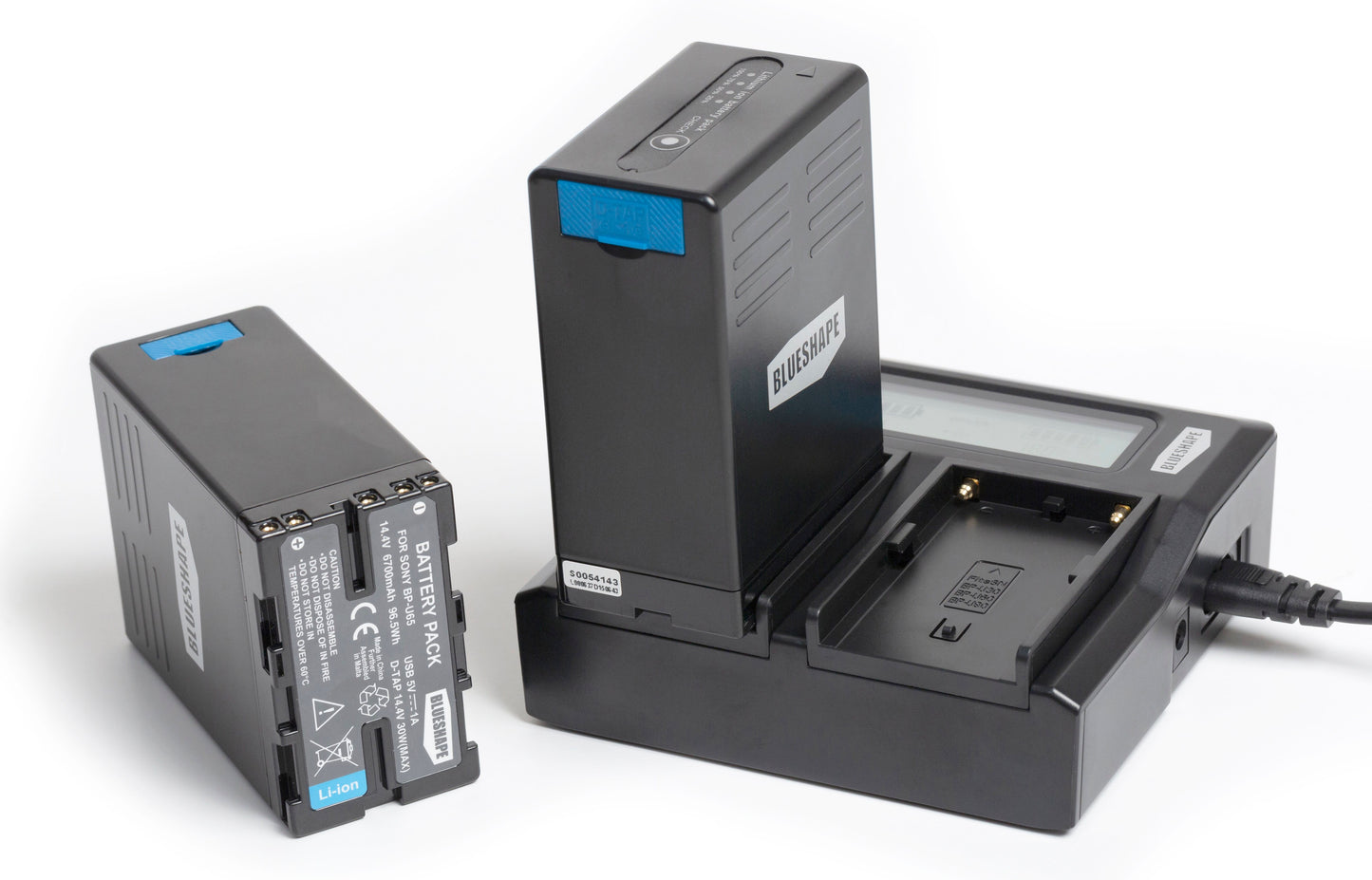 Blueshape Dual charger for DV Powerpacks