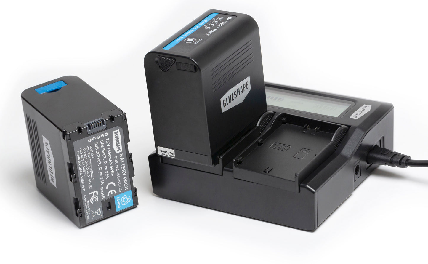 Blueshape Dual charger for DV Powerpacks