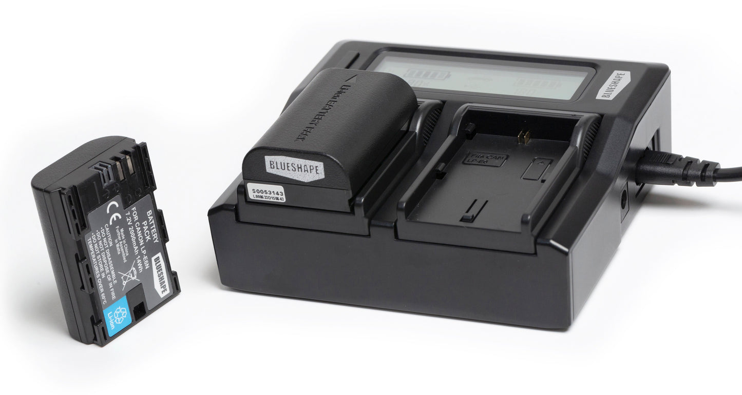 Blueshape Dual charger for DV Powerpacks