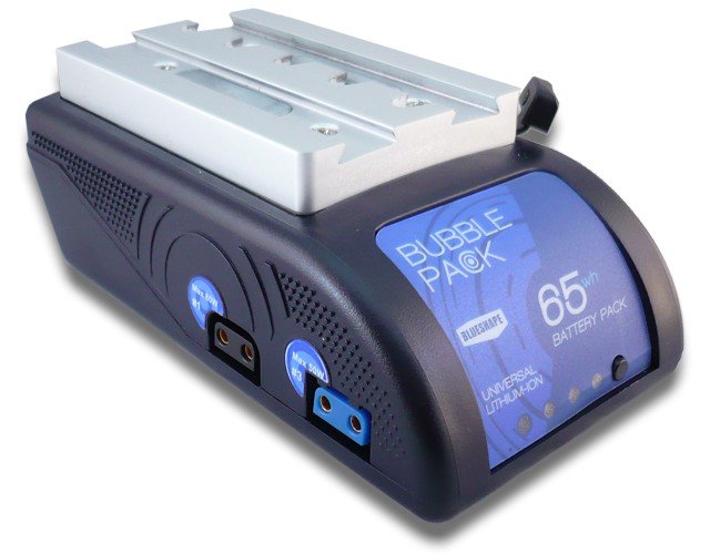 Blueshape BUBBLEPACK with D-TAP cable and charger.