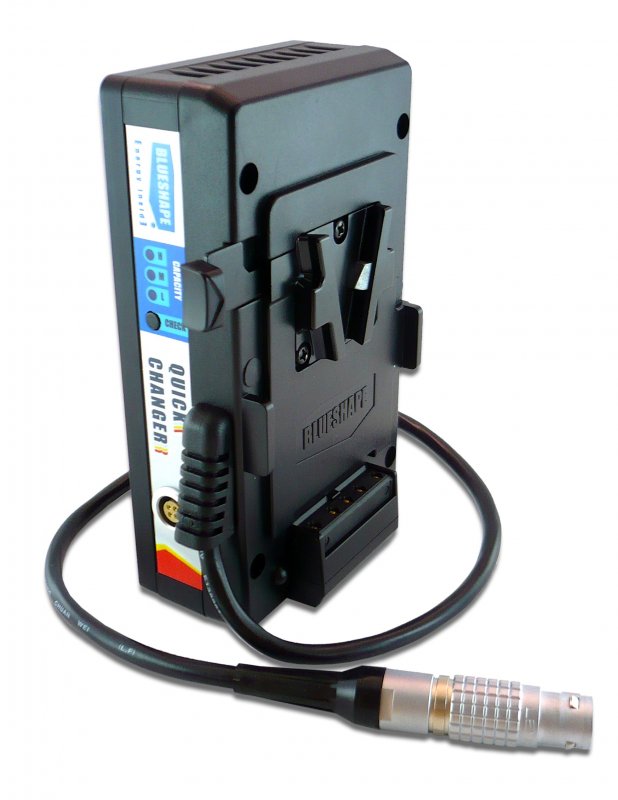Blueshape MVQUICKR for RED ONE Hot-Swap Adaptor