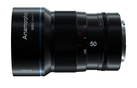 Sirui APS-C 50mm f1.8 Anamorphic lens